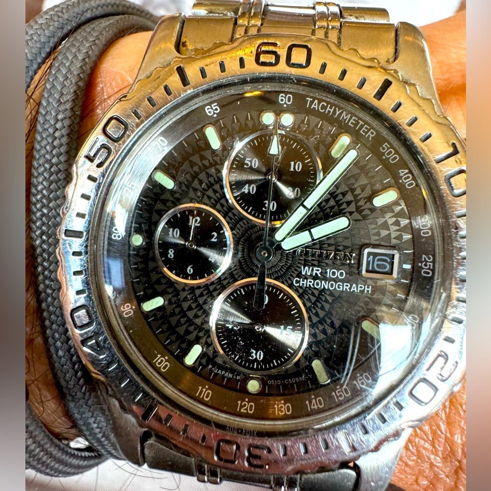 Used citizen chronograph quartz